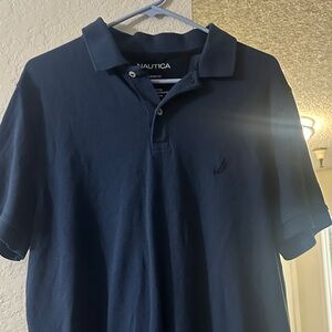 Nautica Men's Dark Blue Polo Shirt